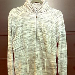 Rare Lululemon jacket. Black Grey and White.